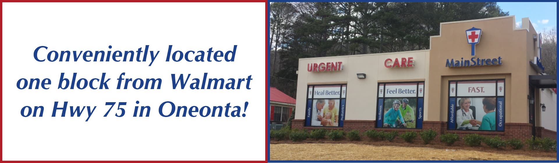 Urgent Care Oneonta WalkIn Clinic Open 7 Days a Week