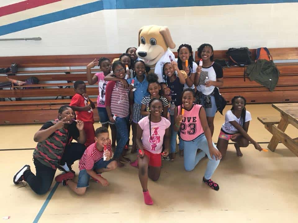 MainStreet Mascot September Popcicles Icees Boys and Girls Club 