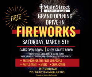 Thomasville Fireworks