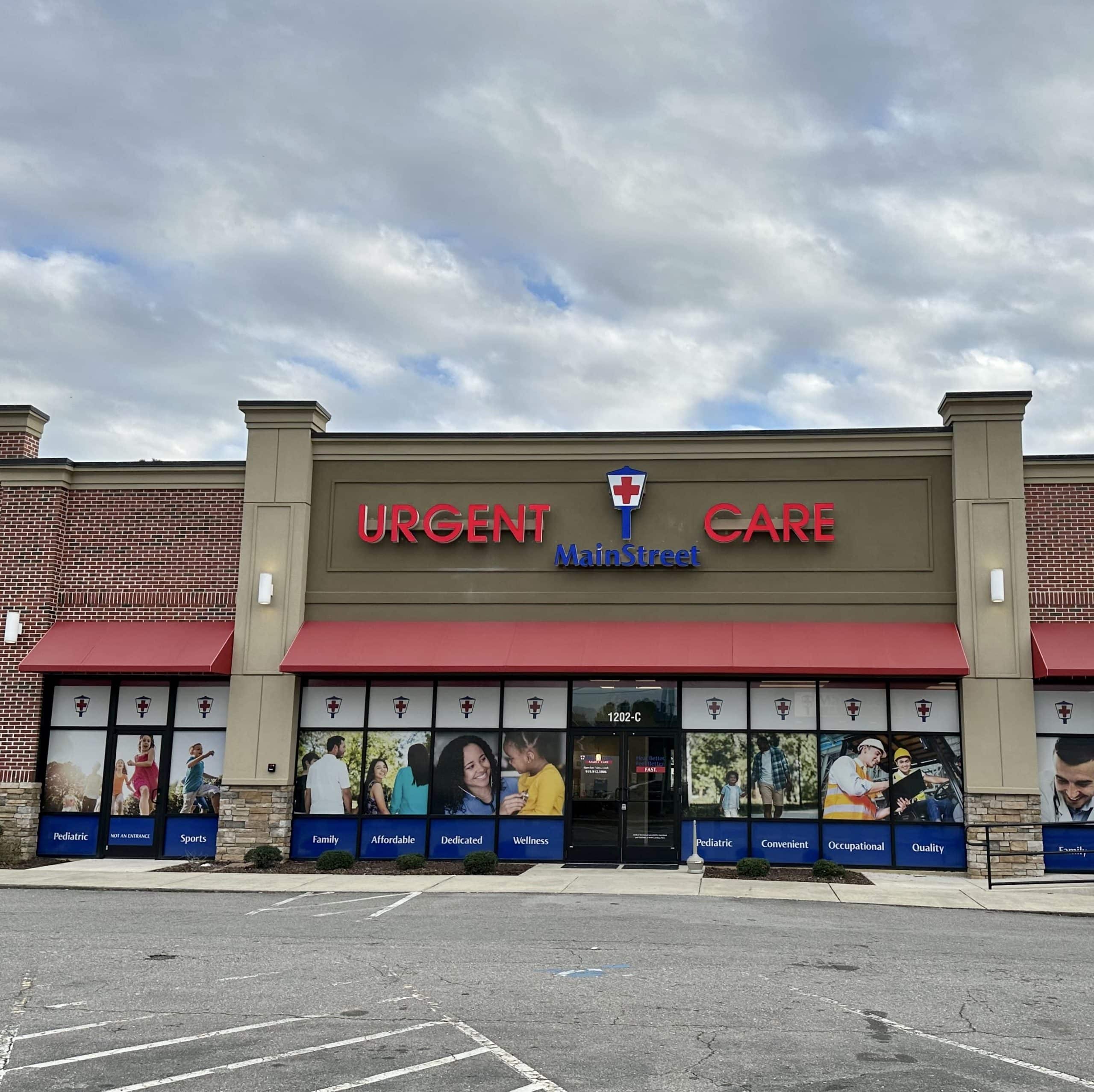 MainStreet Family Care urgent care clinic in Smithfield, North Carolina