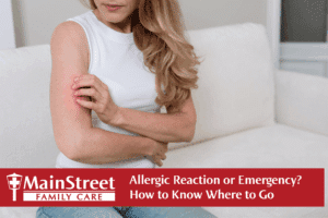 Allergic Reaction or Emergency? How to Know Where to Go