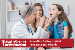 Same-Day Testing in West Pensacola and Perdido